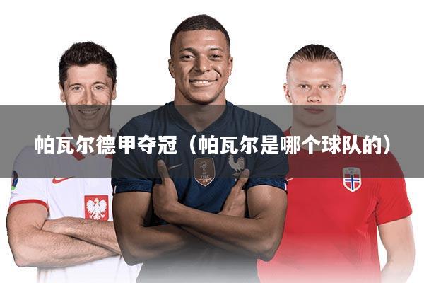 帕瓦尔德甲夺冠（帕瓦尔是哪个球队的）